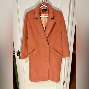 MINKPINK Warm Coral Teddy Jacket